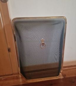 fire guard Brass and Black