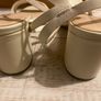 DUNE London Cream Sandals with Heel Image 4