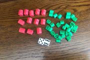 Monopoly Spares Hotels houses Dice