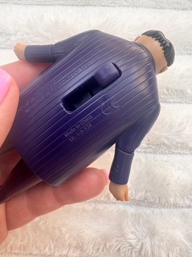 Gomez Addams Family Burger King Toy 2019 Moving Arms approx. 10 cm. Used Please see photos