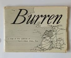 The Burren - a map of the uplands of north-west clare, Eire