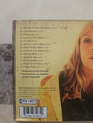 Rickie Lee Jones CD - The Sermon On Exposition Boulevard