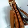 Hand Bag Crossbody Brown Faux Leather Multi Pocket Handbag- Purchased In Carraig Donn Image 6