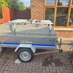 Erde Camping Trailer with bike rack