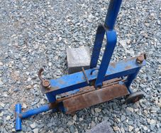Block cutter/splitter guillotine