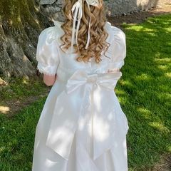 Darcy Bow Beth Communion Dress Size 1