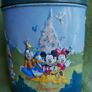 Vintage Walt Disney World Magic Kingdom 3-D Embossed Raised Metal Candy Tin--empty Image 6