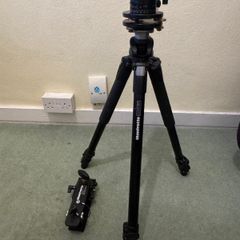 Manfrotto 303SPH Panoramic Head 338 Levelling Base 055 Tripod 200 Euro