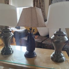 Lamps 3 must sell by Thursday