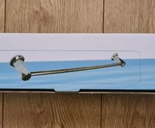 Chrome Basta Venice towel rail 24"