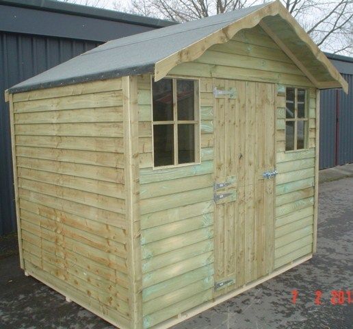 14ft x 8ft Kendal P/Treated Garden Shed
