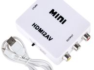 main image for ad New HDMI to Composite CVBS RCA Cinch AV Video Converter Adapter PAL NTSC TV #573