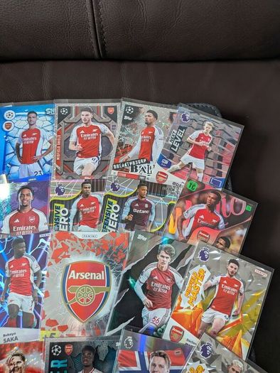 Set of Arsenal Inserts x20 Cards