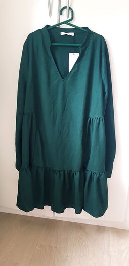 Mango Green Dress - Size L