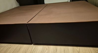 Double divan base and headboard