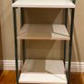 Hair or beauty trolley Solid wood three shed in wheels Image 4