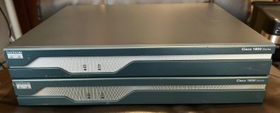 2 Cisco 1841 Routers with WIC-1T Serial Cards