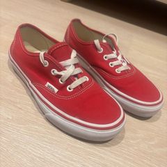 Vans Authentic Red Excellent Condition size 38 EU