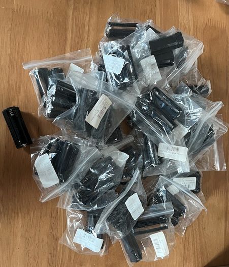 Job Lot 55 x 3-Way AAA Battery Holders - Brand New