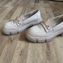 Cream shoes, size UK5(38) Image 3
