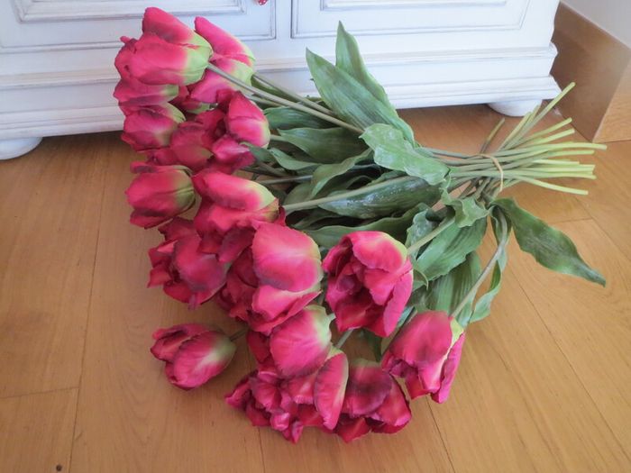 artificial tulips Holland Spray