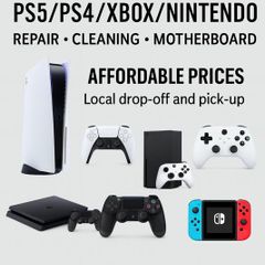 Game Console & Controller Repairs  PS5, Xbox,