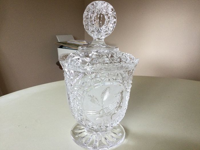 Chrystal - Large Lidded Bowl.