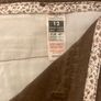 Vintage Brown Denim-Look Skirt Image 3