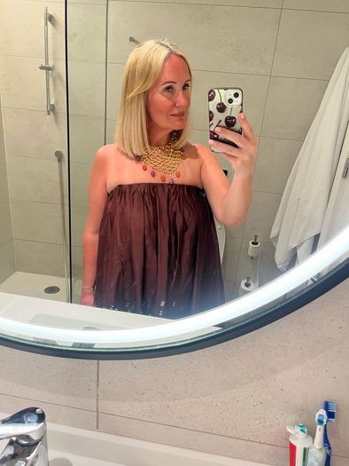 zara maxi dress