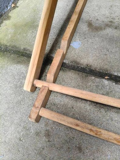 Old wood Clothes Horse