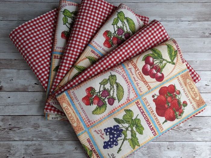 Handmade Placemats." Summer fruits, Farmers Market, Mediterranean Herbs"