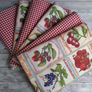 Handmade Placemats." Summer fruits, Farmers Market, Mediterranean Herbs" Image 6