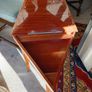 Vintage Italian triangle musical side table Image 3