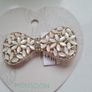 Monsoon Communion Bow Hairslide Image 2
