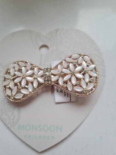 Monsoon Communion Bow Hairslide