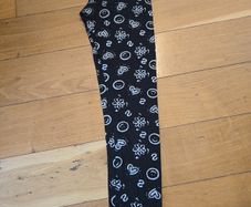 Desigual black graffiti leggings