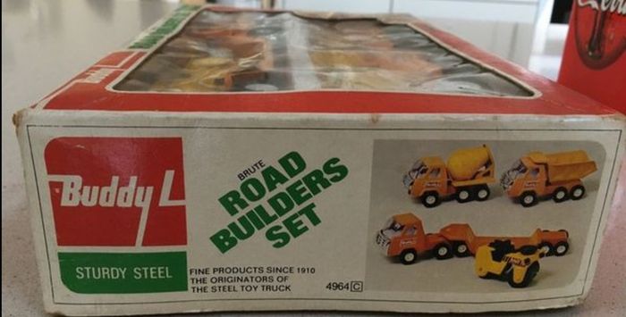 Rare Steel Road Builder Set by Buddy L