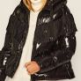 Pinko Donato shine fringed jacket in black, IT 44 Image 3