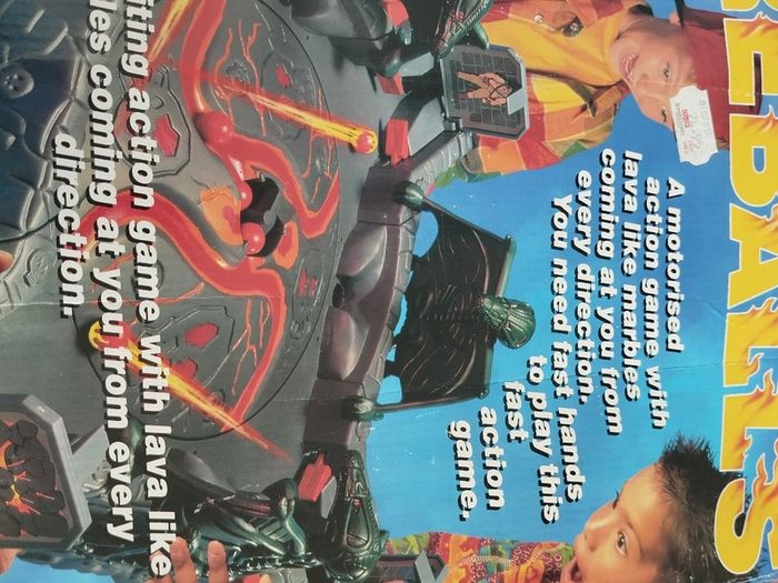Lava Battle  Vintage Action Board Game