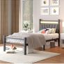 Bed frame with Headboard and USB Charging Station Image 5