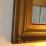 Big very old rectangular gilt framed mirror Image 3