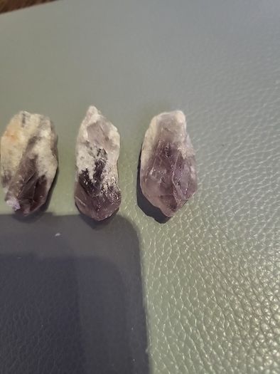 Amethyst and smoky quartz