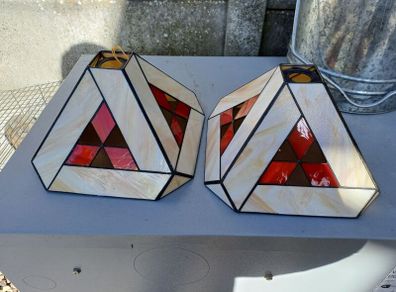 Vintage Stained Glass Shades