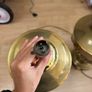 Pair of brass lamp bases Image 4