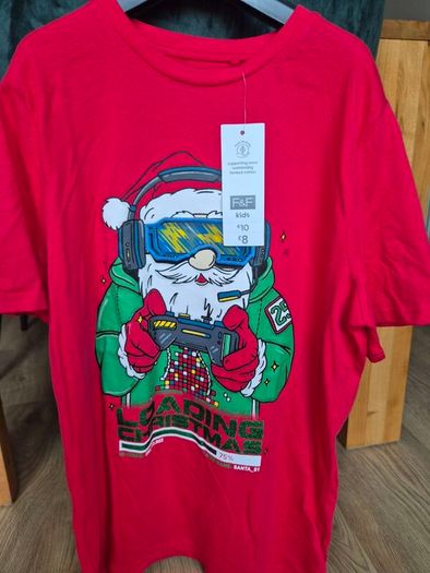 Brand new Christmas T-shirt, size 13-14y