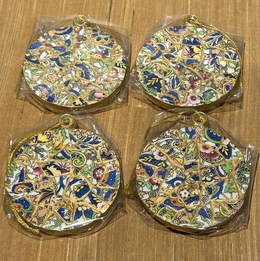 Beautiful Handcrafted China Mosaic Christmas Decorations