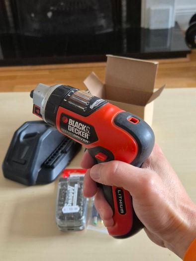Black & Decker electric screwdriver
