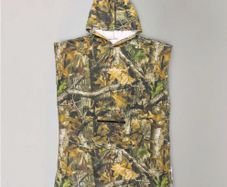 Ocean and Earth Youth Real Camo Hooded Towel Poncho Changing Robe