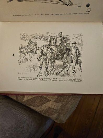 Mr Punch In Bohemia. 156 Illustrations First Edition 1920 Hardback In Fair Condition.  See Photos For Same.