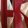 New Red Leather Bag Image 2